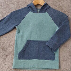 Jumping Beans Softest Fleece Boys Hoodie Size 5 Blue Green